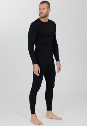 DANISH ENDURANCE Merino Wool Base Layer Pants for Women, Thermal Long  Johns, Black, Small at  Women's Clothing store