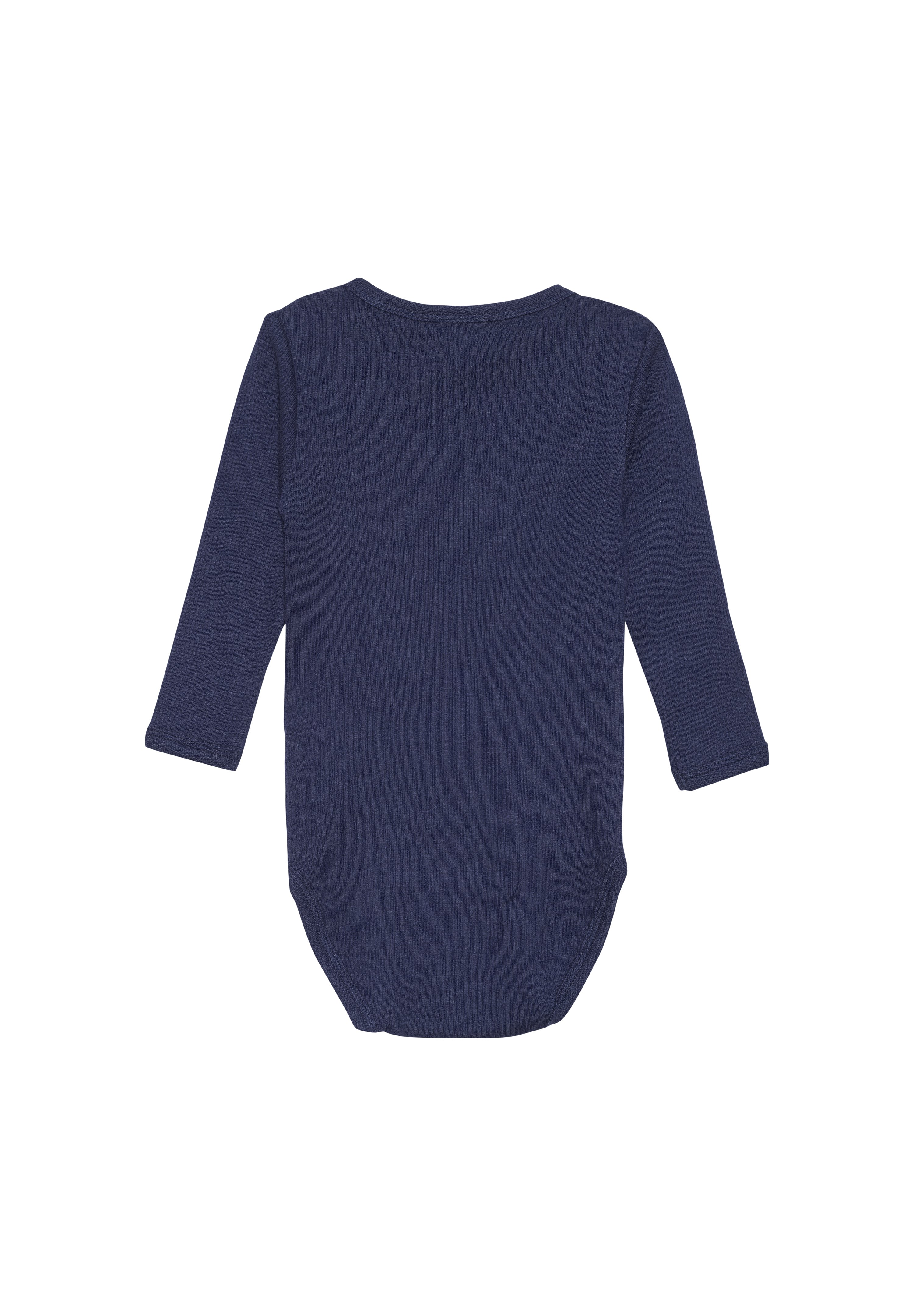 MINYMO Jungen Basic T-Shirt Langarm (2er-Pack) – New Navy, Größe 104, Superweich Mit Elasthan Für Hohen Tragekomfort