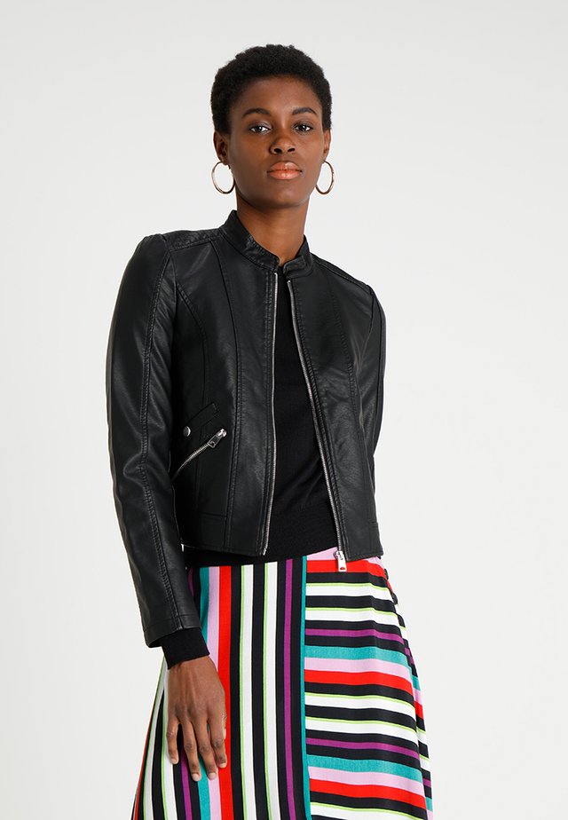 VMKHLOE JACKET - Kunstlederjacke - black