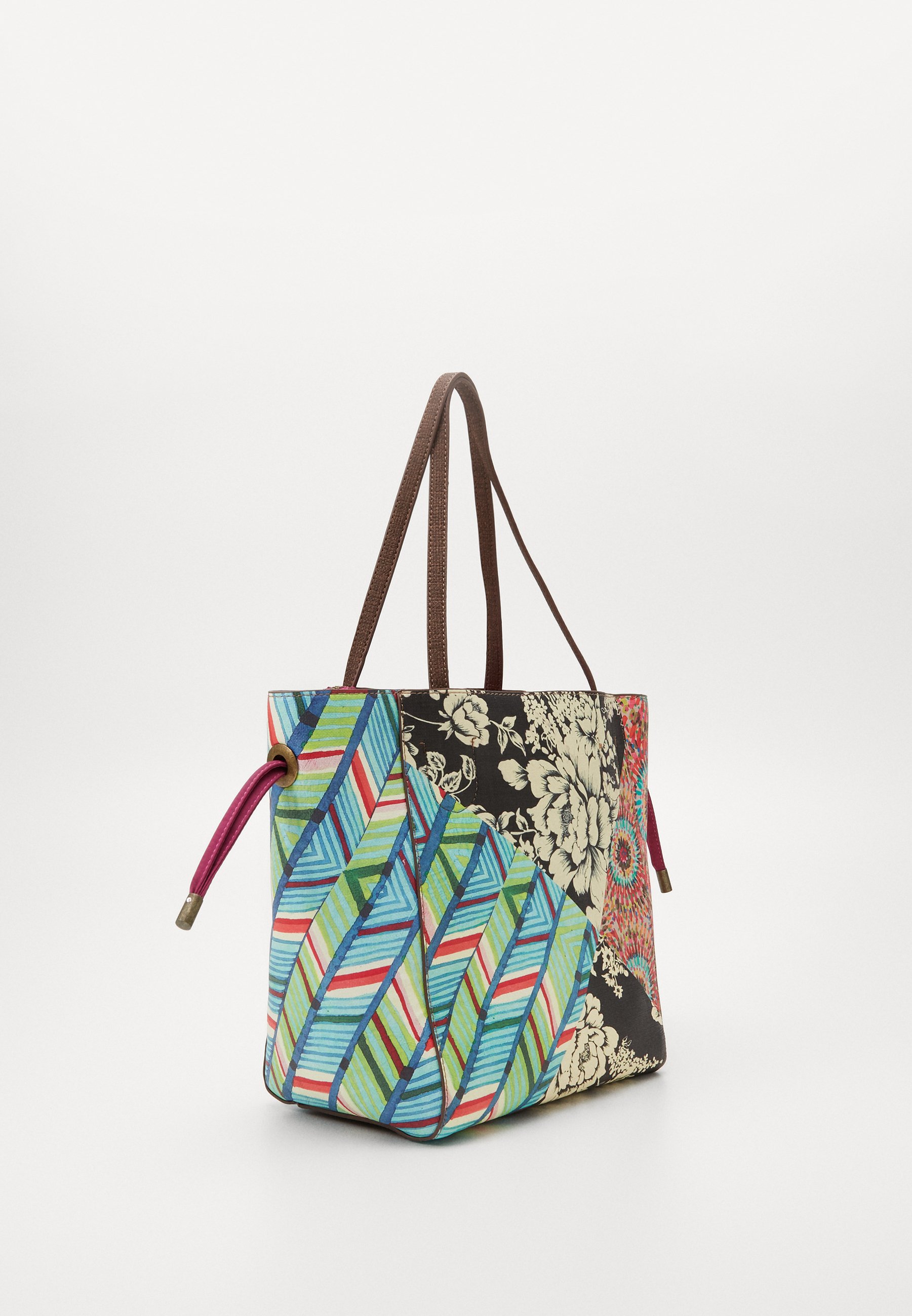 Desigual BOLS BRUSELAS NORWIC - Borsa a mano - green/multicolore - Zalando .it