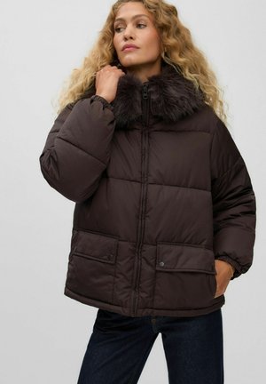 Vero Moda, PUFFER JACKET VMAMAYA PUFFER JACKET - Veste d'hiver - chocolate torte