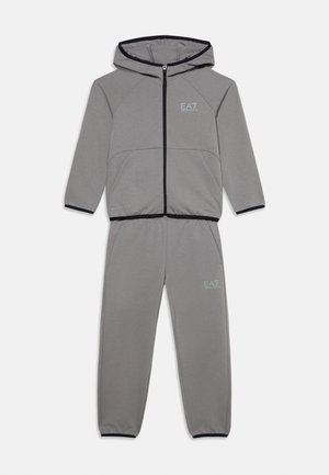 EA7 Emporio Armani, NATURAL VENTUS BOY SUIT HOODIE UNISEX SET - Анцуг - cloudburst