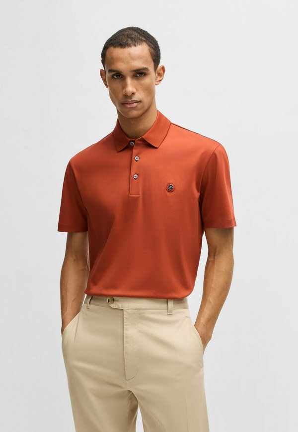 PARRIS - Polo shirt - dark orange six