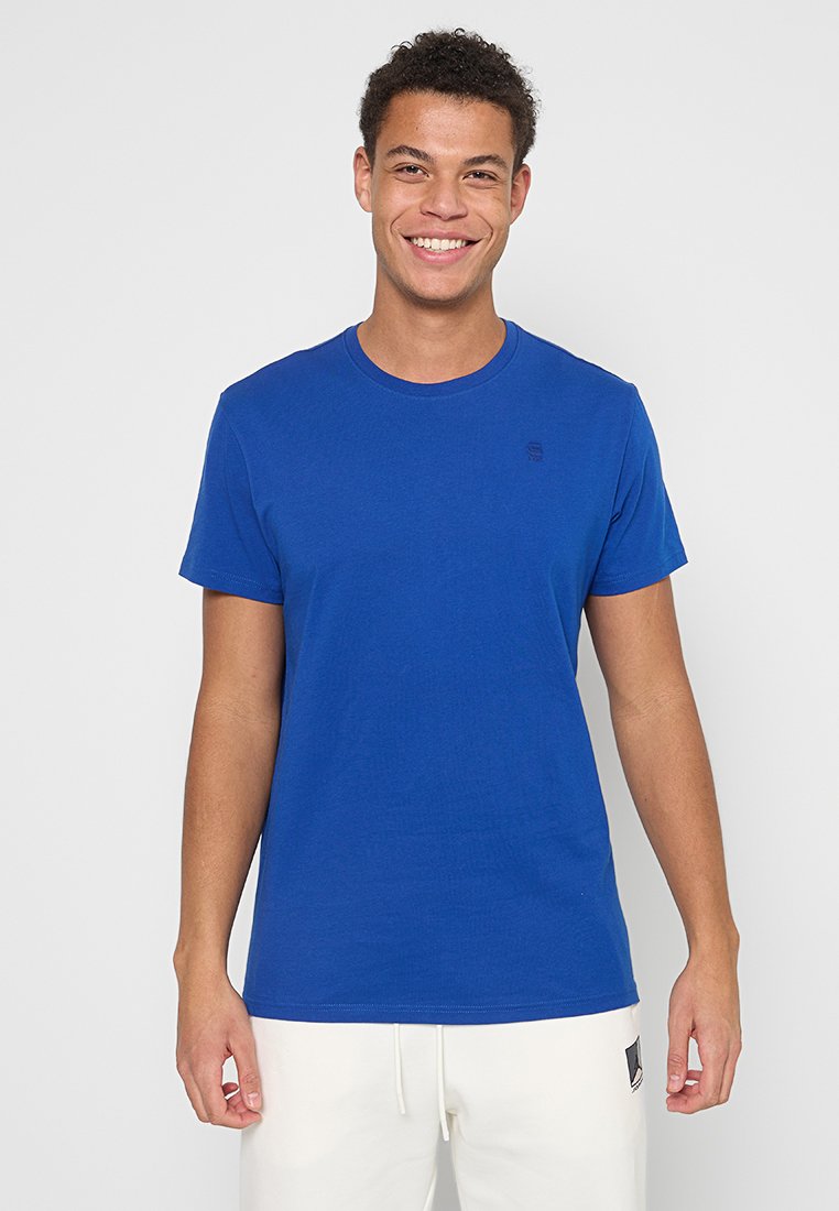 G-Star T-shirt basic donkerblauw