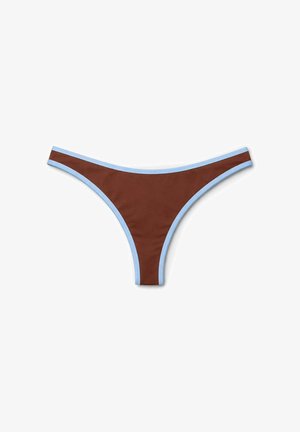 Calzedonia, BICOLOR PIPING BRAZILIAN - Bikinibroekje - blue