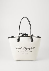 HOTEL MEDIUM BAG - Maisiņveida soma - natural/black