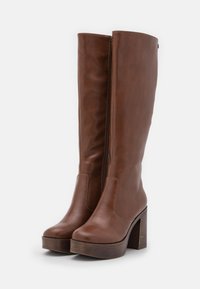 mtng NEW  - Bottes à plateau - moka