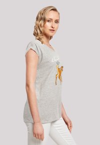 F4NT4STIC DISNEY BAMBI SCHMETTERLING TAIL - T-shirts print - heather grey