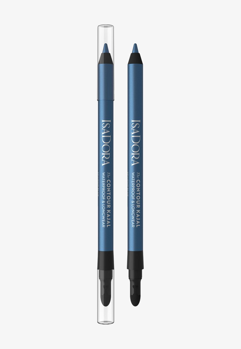 IsaDora - THE CONTOUR KAJAL WATERPROOF & LONGWEAR- - Eyeliner - light blue, Forstørre