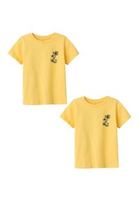Name it 2ER-SET  - Print T-shirt - gelb-2
