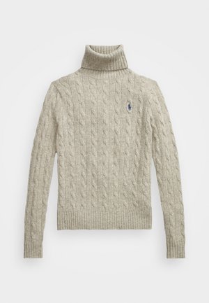 Polo Ralph Lauren LONG SLEEVE PULLOVER - Džemper - light vintage heather