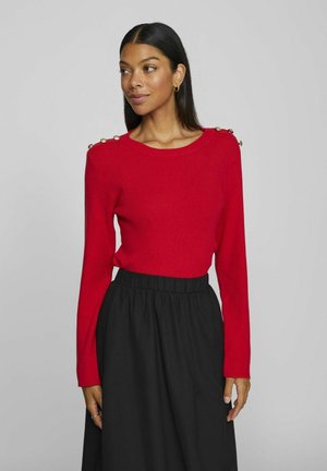 Pullover - racing red