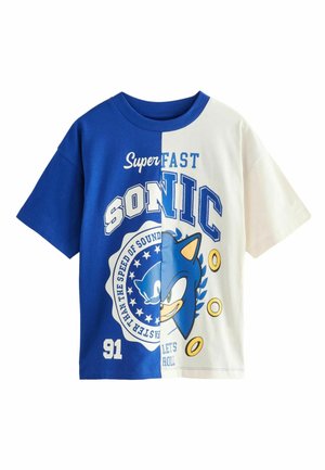 LICENSED SONIC SPLICED  REGULAR FIT - Printtipaita - blue white