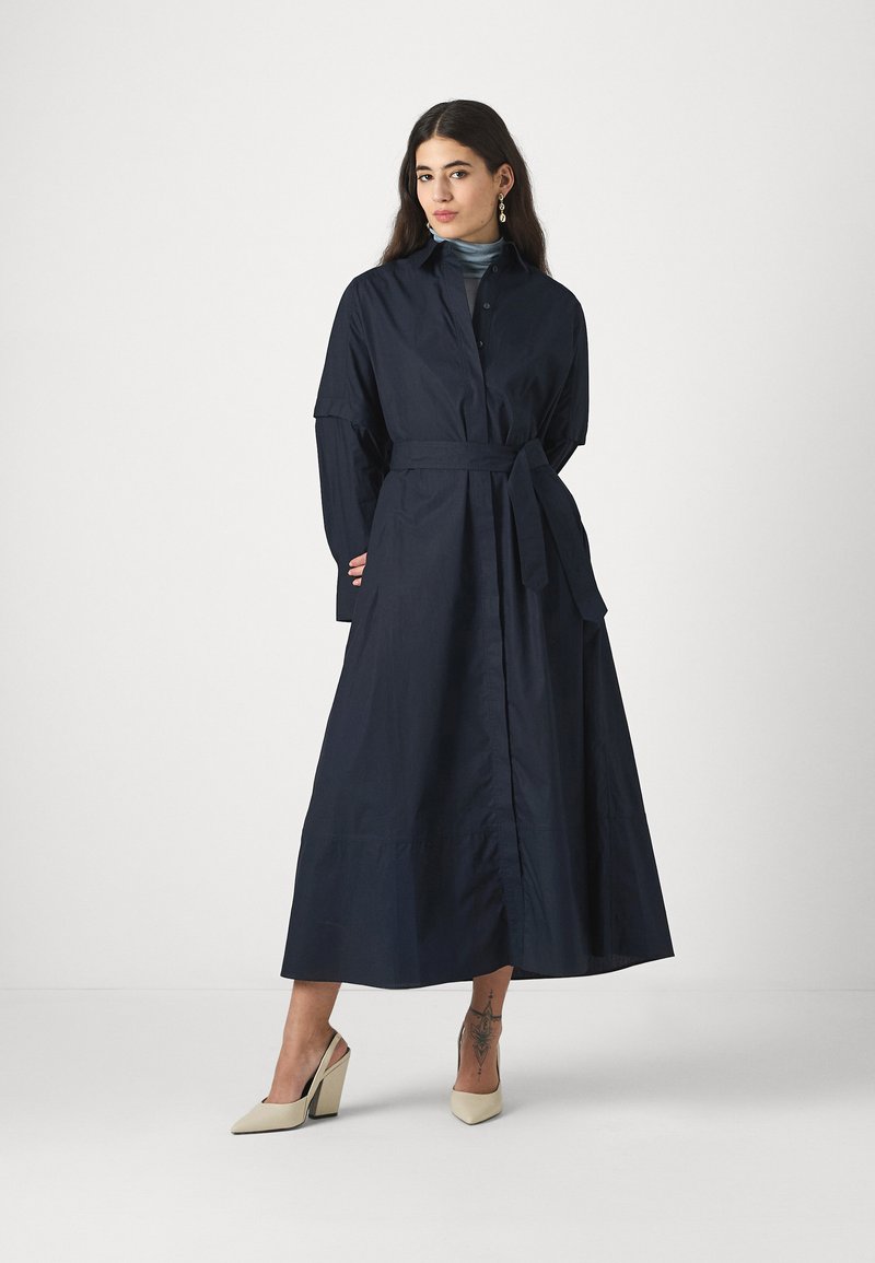 IVY OAK NORENA - Shirt dress - navy blue