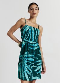 Calliope SANGALLO A FANTASIA - Vestito lungo - var verde smeraldo scuro