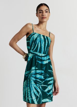 Calliope SANGALLO A FANTASIA - Robe longue - var verde smeraldo scuro