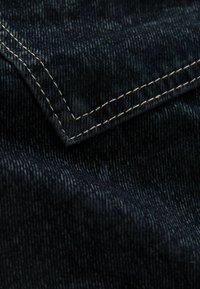 Next ZIP FRONT - REGULAR FIT - Denim jacket - navy blue flocked