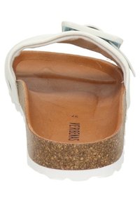 VERBENAS Pantolette flach - wit