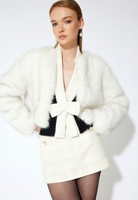 TWEED - Minihame - beige