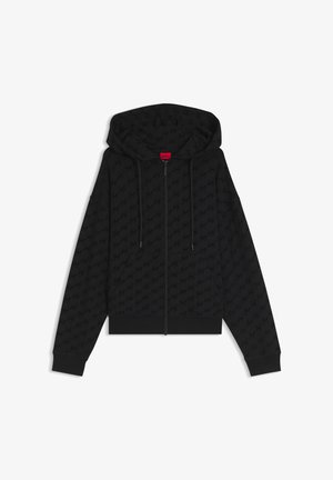 HUGO, FLOKKY_JACKET - Pyjama top - black