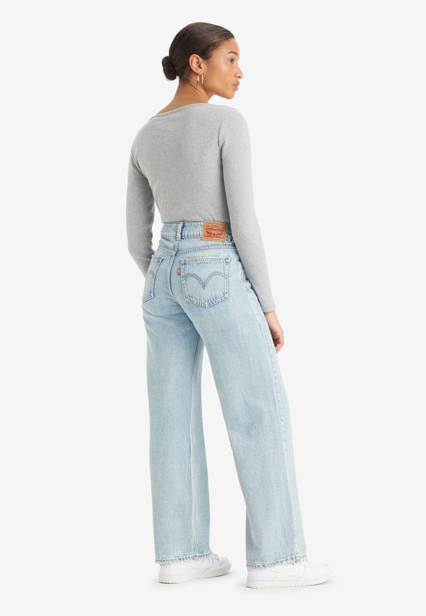 SUPERLOW LOOSE - Straight leg jeans - not in the mood stone4