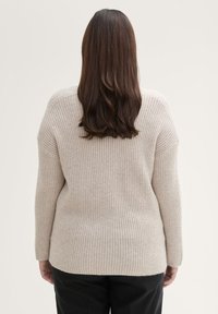 TOM TAILOR Strickpullover - beige