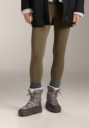 OYSHO COMBINED LACE-UP BOOT 11192680 - Scarpe da snowboard - light brown