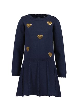 Blue Seven HEARTS - Abito in maglia - blau