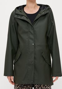 Vero Moda Tall Parkas - mottled dark grey