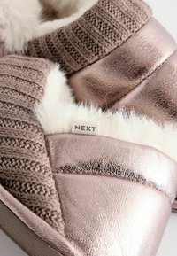 Next QUILTED SHOOT - REGULAR FIT - Hjemmesko - gunmetal