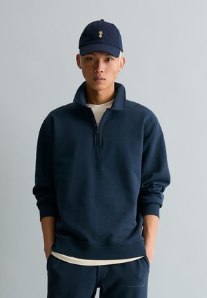 Sweater - navy teal