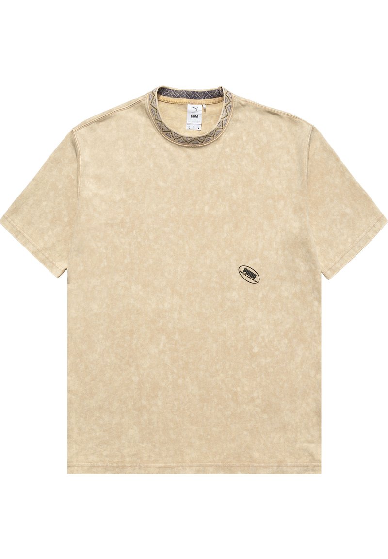 Puma LIFESTYLE - T-shirt con stampa - beige