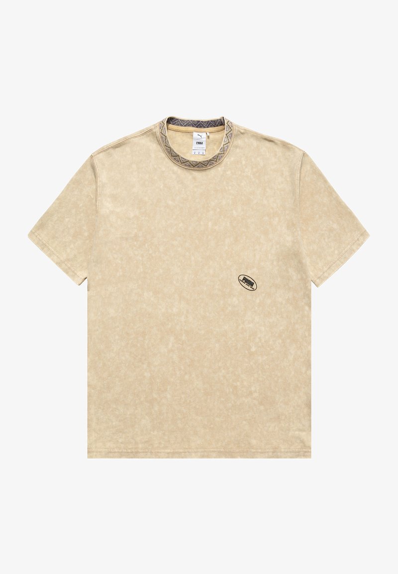 Puma LIFESTYLE - T-shirt con stampa - beige
