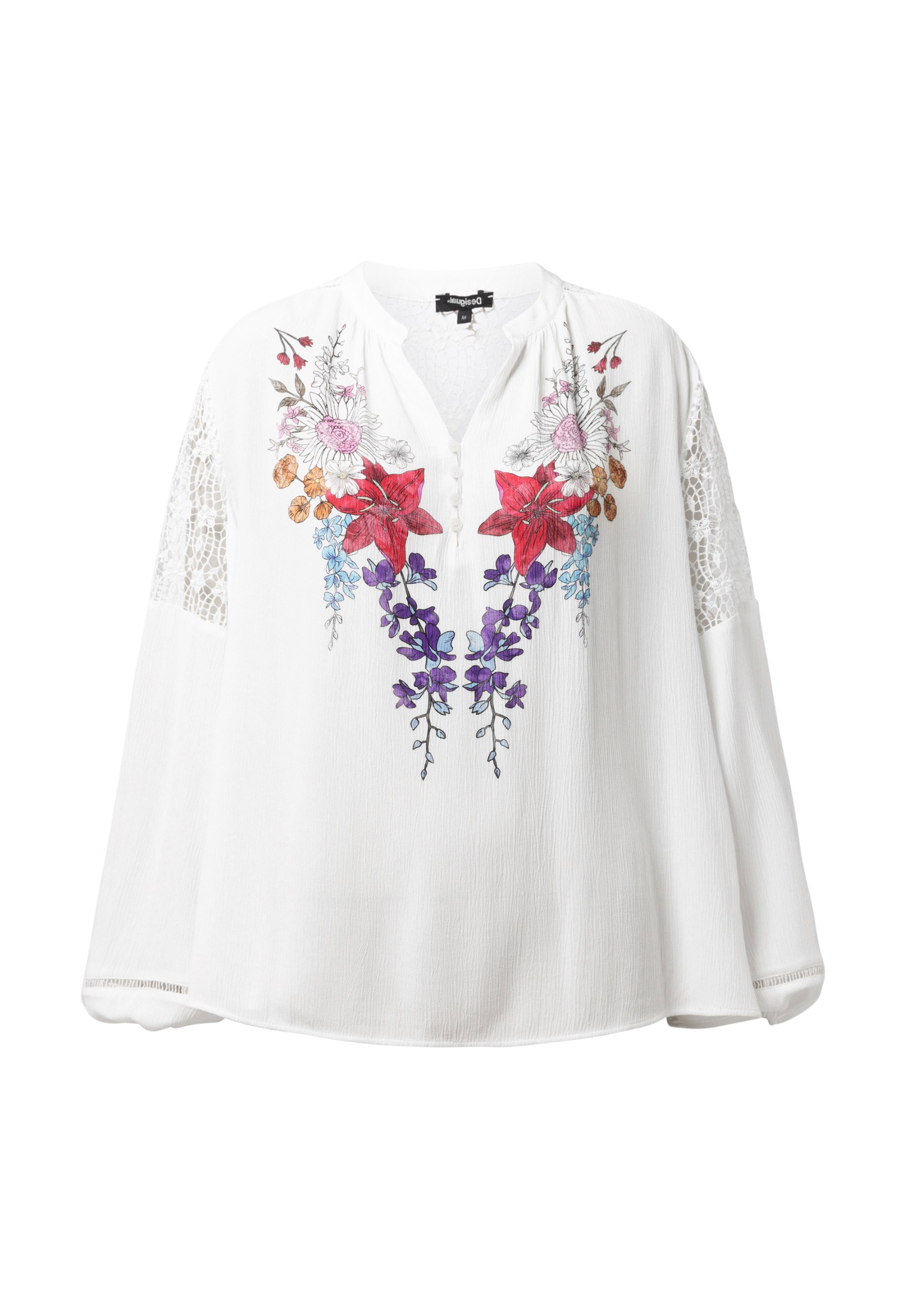 Desigual LADA Blus white Zalando.se Desigual Jeansjacka white Zalando.se