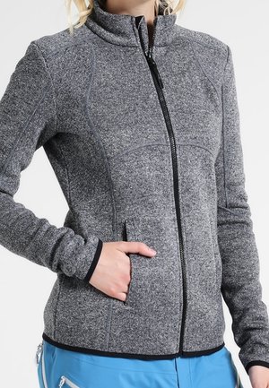 Fleece jacket - mottled grey