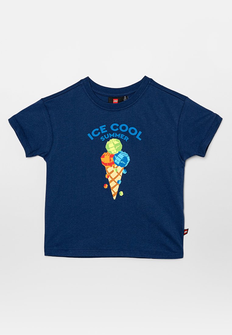 LEGO® kidswear T-shirt print donkerblauw