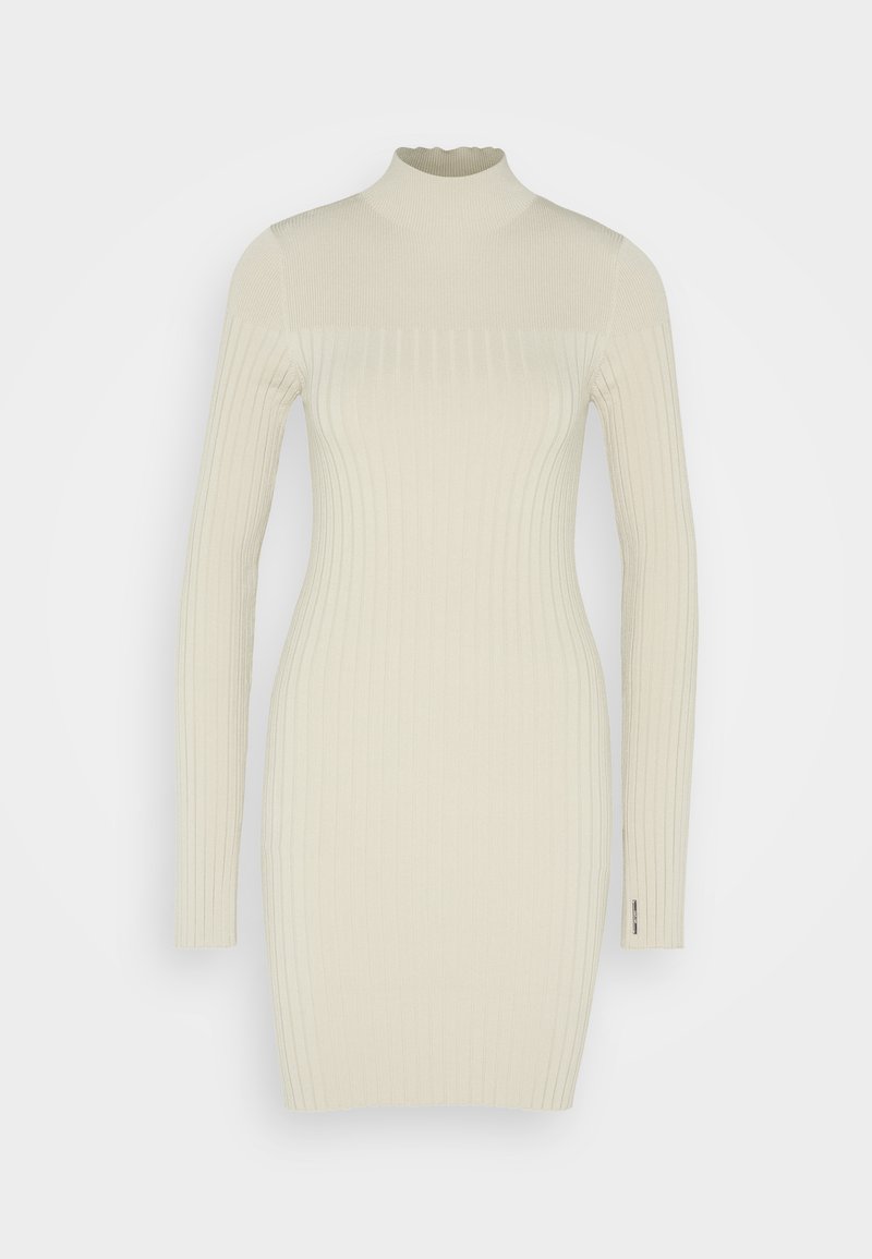 calvin klein cream sweater dress Calvin Klein | Dresses | Calvin Klein Long Sleeve Sweater Dress In Cream With Shawl Collar