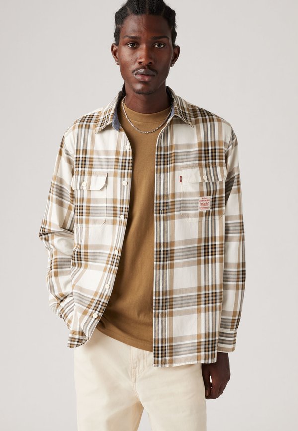CLASSIC WORKER WORKWEAR - Shirt - siri plaid egret