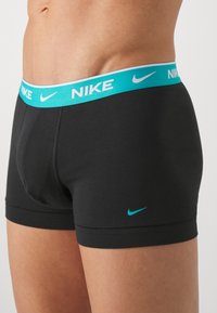 Nike Underwear TRUNK 2 PACK - Panties - black/dusty cactus/cool grey