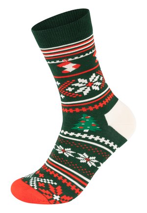 CHRISTMAS UNISEX - Sokker - dark green
