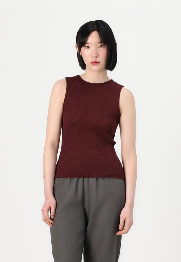 WILLIAMM - Top - burgundy