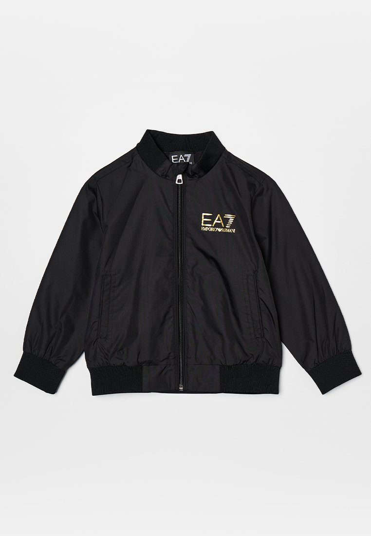 EA7 Emporio Armani Lichte jas zwart EA7 Emporio Armani Lichte jas zwart