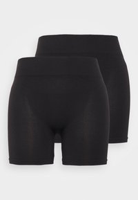 ONLY - ONLVICKY S-LESS MINI 2-PACK NOOS - Figūrą formuojantys apatiniai - black Miniatiūros vaizdas 1