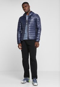 adidas Performance VARILITE HOODED DOWN - Veste d'hiver - legend ink