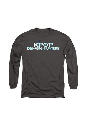 K-POP DEMON HUNTERS - FULL LOGO - Langarmshirt - anthracite