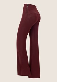 Freddy SUPER FLARE IN LUCIDA - Pantaloni - tawny port