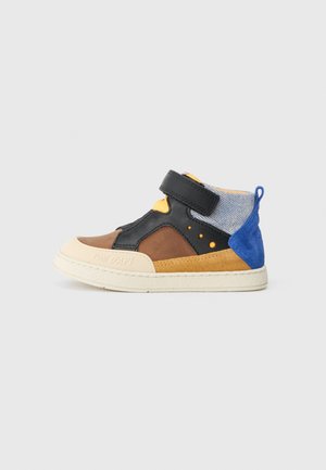 MOUSSE LIZY UNISEX - Kõrge servaga tossud - coffee/jeans