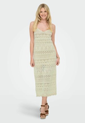ONLAVINA - Rochie tricotată - ecru