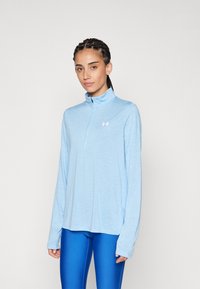 Under Armour TECH TWIST - Long sleeved top - horizon blue/white