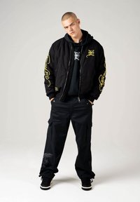 Ed Hardy TIGER-ROAR  - Bomber bunda - black